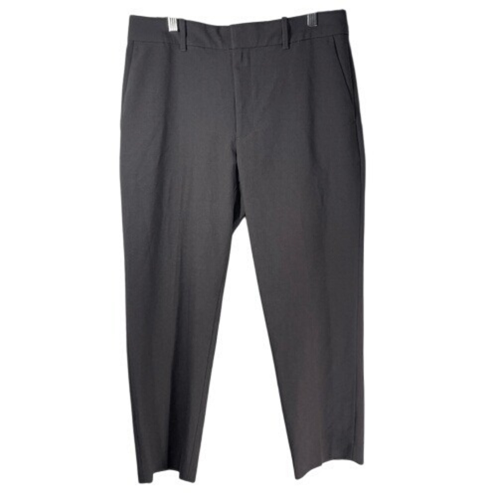 Club Monaco Grey Cropped Tailored Trousers Lightweight Size‎ 8